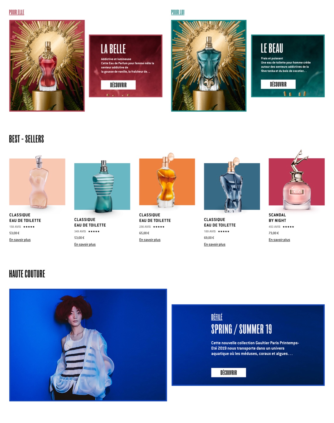 Archived ecommerce page preview